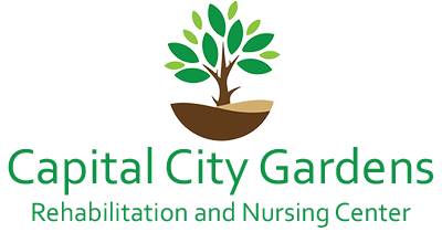 capital city rehabilitation and logo